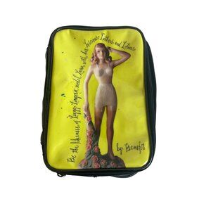 Benefit Limited Edition Black & Yellow Travel Cosmetics Bag